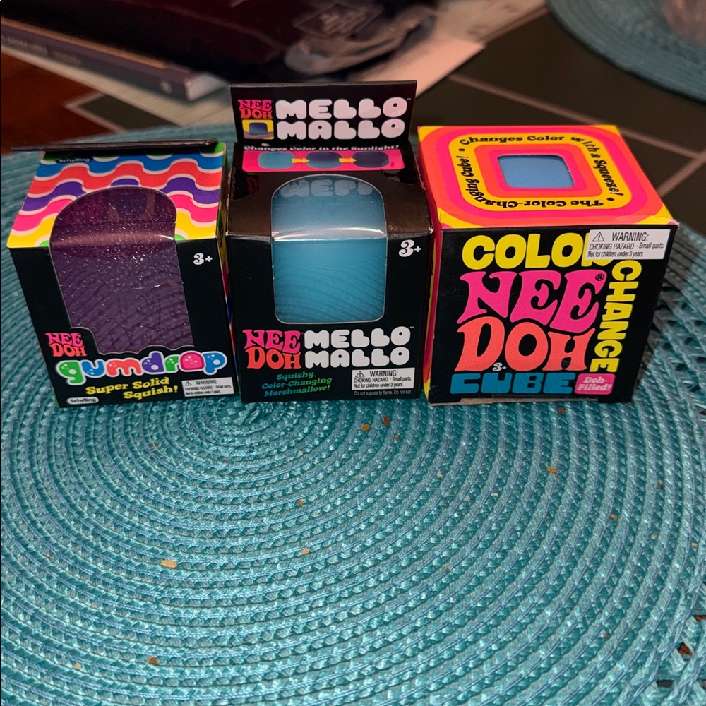 Nee Doh Squishy Toys Set